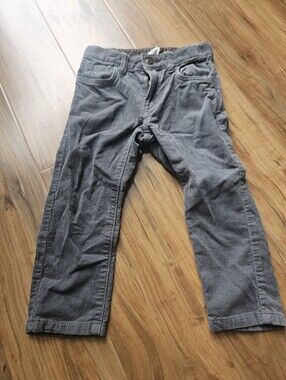 Kids Logg Grey Corduroy Pants 3t